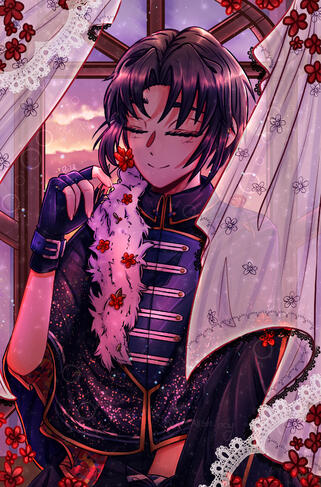 Finished Half-body/thigh-up illustration